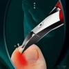 Ingrown Toenail Stainless Steel Nail Scissors Nail Groove Scissors,Nail Clipper Combination Set,Household Sharp-Billed Pliers,Manicure Tool (Color : Red) (Red) view 4