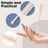 ehnoge 2-in-1 Nasal Hair Cutter, 2024 Upgrade Double Sided Nose Hair Knife with Ear Picker, Nostril Hair Remover Tool, Manual Nose Hair Trimmer 360 Rotating Nose Hair Trimmer for Women Men (12) view 2