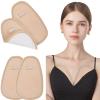 Abizarch 4Pcs Breast Oil Pack Set Washable Reusable Breast Essential Oil Wrap Leak Proof Essential Oil Pack Soft Flannel Oil Pack Mess Free Essential Oil Wrap for Breasts Chest view 4