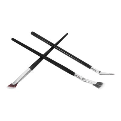 NOLITOY 1set Angled Fan Eyelash Brush for Precision Application Soft Bristles for Gentle Grooming Lash Applicator Tool for Makeup Enthusiasts and Professionals
