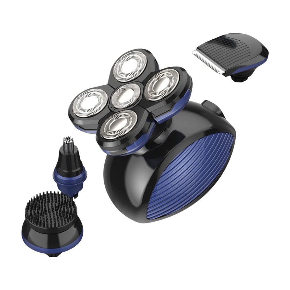 SOESFOUFU Electric Razor Head Shaving Machine Ipx5 Waterproof Beard Clippers Hair Trimmer