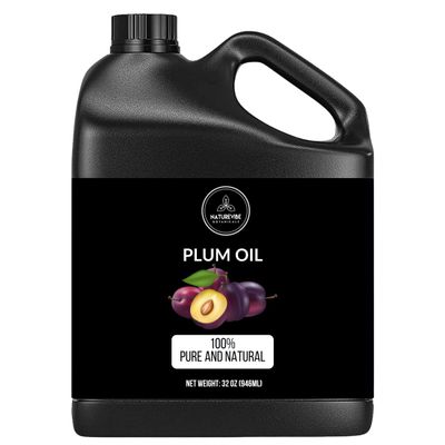 Naturevibe Botanicals Plum Oil 32 Ounces | 100% Pure and Natural | Great for Skin Care and Hair Care
