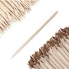 7" Wooden Cuticle Sticks/Natural Wood/Pedicure/Manicure Cleaning and Nail Care- Package of 200ct view 1