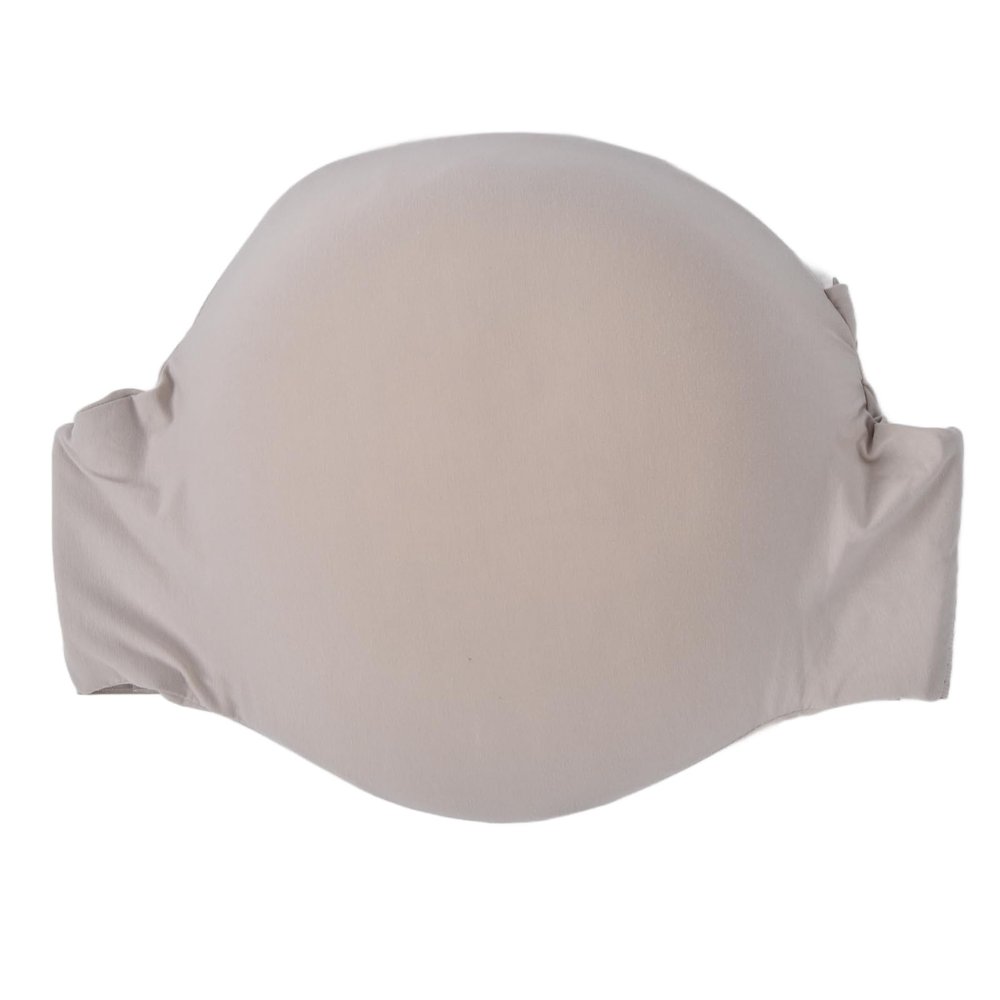Fake Pregnant Woman Fake Pregnancy Belly, Memory Foam Pregnancy Belly Lightweight Silicone Flase Pregnant Bump for Women (Skin Color M)