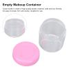 10pcs 0.7oz Plastic Cosmetic Jar Portable Leakproof Empty DIY Beauty Products Cream Container for Home and Travel view 2