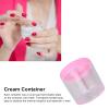 10pcs 0.7oz Plastic Cosmetic Jar Portable Leakproof Empty DIY Beauty Products Cream Container for Home and Travel view 3