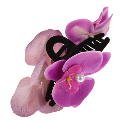 BIUDECO Flower Hairpin Accessories Cute Hair Clips for Teen Girls Durable Skin-friendly Floral Claw Clips for All Hair Types Everyday Use and Special Occasions