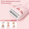 2 in 1 Double Head Shaver Razors for Women, Bikini Trimmer, Painless Hair Removal Razor, Women's Foil Shavers, Portable Electric Shaver for Shave Legs, Underarms, Face, Bikini Area view 3