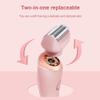 2 in 1 Double Head Shaver Razors for Women, Bikini Trimmer, Painless Hair Removal Razor, Women's Foil Shavers, Portable Electric Shaver for Shave Legs, Underarms, Face, Bikini Area view 4
