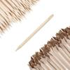 4" Wooden Cuticle Sticks/Natural Wood/Pedicure/Manicure Cleaning and Nail Care- Package of 200ct view 1