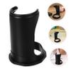 HONMEET Razor Brush Rack Stand Plastic Organizer for Shaving Tools Keeps Grooming Essentials Dry and Accessible for Bathroom Use Black view 4