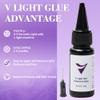 NinthAvenue Basics V-Light Hair Extensions Kit, V Light Hair Extensions Lamp*1 V Light Hair Extensions Kit Glue*2 Uv Light Hair Extension Remover*1 V Light Hair Extensions Set For Salon Or Diy At Home view 3