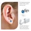 BeiLaiSun 2 Pack Ear Piercing Gun Safe Home Use Ear Piercing Kit Self Use Ear Piercer Disposable Piercing Ear Gun with 5mm Ear Stud520# view 4