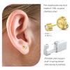 BeiLaiSun 2 Set Single Use Ear Piercing Gun Safe Home Use Ear Piercing Kit Self Use Ear Piercing Tool with Aseptic 4mm Star Ear Stud242# view 4