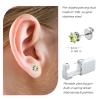 BeiLaiSun 2 Pack Ear Piercing Gun Safe Home Use Ear Piercing Kit Self Use Ear Piercer Disposable Piercing Ear Gun with 5mm Ear Stud518# view 4