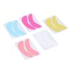 5 Pairs Eyelash Extension Under Eye Pads, Half Moon Shaped Reusable Silicone Eye Pads for Eyelash Transplant view 3