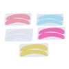 5 Pairs Eyelash Extension Under Eye Pads, Half Moon Shaped Reusable Silicone Eye Pads for Eyelash Transplant view 4