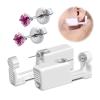 BeiLaiSun 2 Pack Disposable Ear Piercing Gun Kit Safe Home Use Ear Piercing Tool with 4mm Cubic Zirconia Earring Stud Preloaded272# view 1
