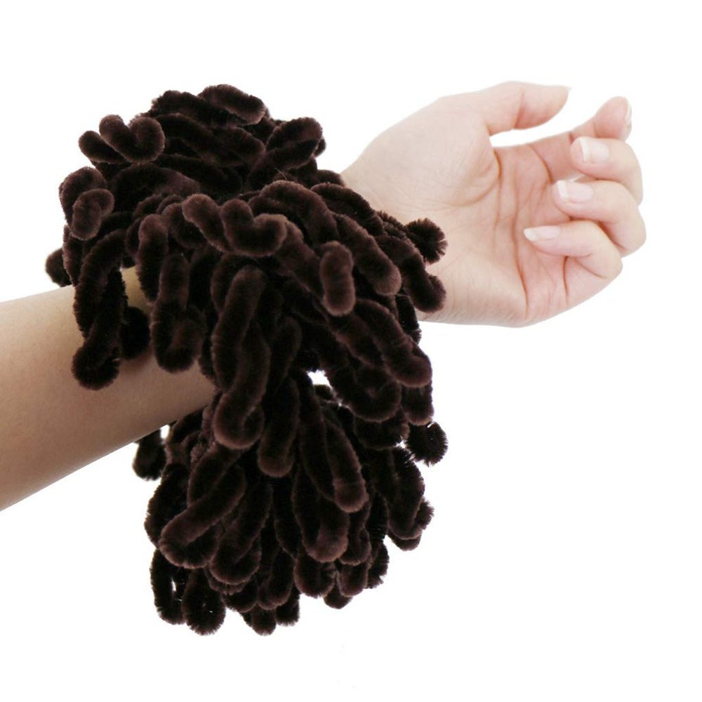 1Pc Women Hijab Scrunchies Solid Color Plain Big Hair
