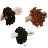 1Pc Women Hijab Scrunchies Solid Color Plain Big Hair view 2