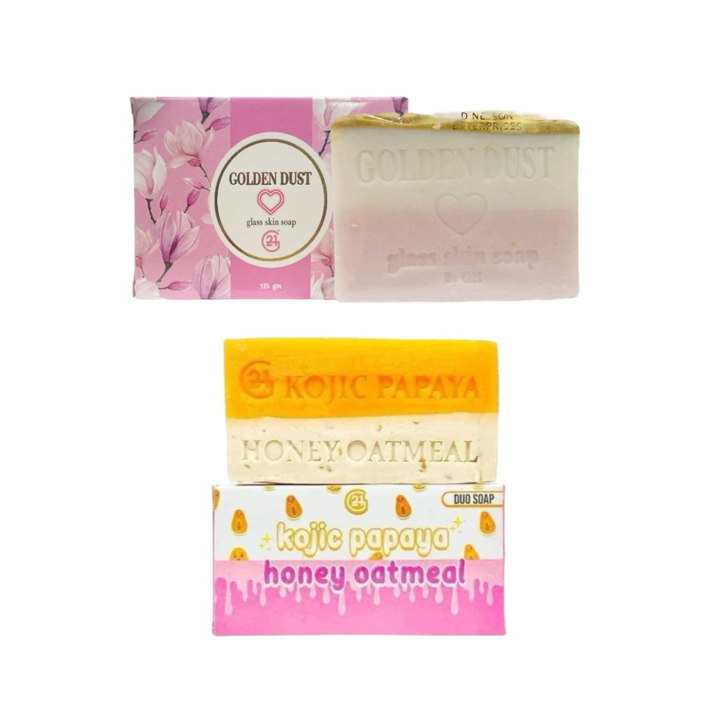 Generic Golden Dust Glass Skin Soap & Duo Soap by G21 Philippines