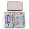 BABETRUE Nail Clipper Kit 18 Piece Color Nail Clipper Set Nail Clipper Nail Clipper Manicure Tool Set Personal Care Portable Home Nail Set Nail Clippers Set view 1