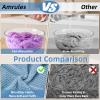 Amrules Hair Towel Wrap, 4 Packs 9.8 x 25.6 Inch Towel Turbans for Wet Hair, Dry Hair Towel, Headbands for Curly and Long Hair - Bathroom Must-Have for Ladies view 4