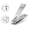 BABETRUE Nail Clipper Kit 6 Piece Travel Manicure Set, Stainless Steel Nail Clipper Set, Manicure and Pedicure Grooming Set, Personal Nail Care Tools with Brown Leather Case Nail Clippers Set view 2