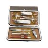 BABETRUE Nail Clipper Kit Manicure Set Nail Clipper Kit, 10 Pieces Stainless Steel Professional Manicure Grooming Kit, Personal Portable Nail Care Tools with Travel Case Nail Clippers Set view 1