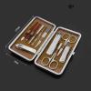 BABETRUE Nail Clipper Kit Manicure Set Nail Clipper Kit, 10 Pieces Stainless Steel Professional Manicure Grooming Kit, Personal Portable Nail Care Tools with Travel Case Nail Clippers Set view 2
