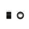 1000 Pcs Silicone Lined Micro Links Beads 4.0 mm Tinsel Beads for Hair Extensions (Black) view 3