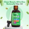 Clean Beauty Rosemary Hair Oil For Growth with Castor Oil Batana Oil Pumpkin Seed Oil Peppermint Oil Silica Biotin Collagen Keratin Saw Palmetto Horsetail Tea Tree Vit E Aloe Vera Jojoba (1 Pack) view 3