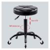 Dining Chairs Rolling Stool Round Office Chair Desk Chair Rolling Stools Stool On Wheels Rolling Drafting Stool Chair With Adjustable Height For Office And Massage Spa Medical Salon Tattoo Beauty Salo view 3