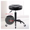 Dining Chairs Rolling Stool Round Office Chair Desk Chair Rolling Stools Stool On Wheels Rolling Drafting Stool Chair With Adjustable Height For Office And Massage Spa Medical Salon Tattoo Beauty Salo view 4