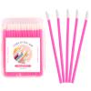 100 PCS Lip Brush, Disposable Lip Brushes Lip Gloss Applicators Lipstick Gloss Wands Applicator Perfect Makeup Tool Kits(Rose Pink) view 1