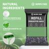 BUMPLYBEE Paraffin Wax Kit - 10 Packs Aloe Vera Paraffin Wax for Hand and Feet Refill, Skin Moisturizing, Non-Greasy, Easy-Peeling view 3