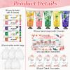 80 Pack Bulk Hand Cream and Lip Balm Sets Gifts, Valentines Day Gifts, Party Favors, Wedding Favors for Guests with Thank You Card and Organza Bags, Mothers Day Gift and Teacher Gift view 2