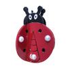 Funny Big Ladybug Hair Clip,Acetate Hair Clip,Small Claw Clip for Women,Red, 1 Count (Pack of 1) view 1