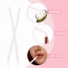 100 PCS Glitter Crystal Lip Brush, Disposable Lip Brushes Lip Gloss Applicators Lipstick Gloss Wands Applicator Perfect Makeup Tool Kits (Crystal Pink) view 2