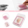 100 PCS Glitter Crystal Lip Brush, Disposable Lip Brushes Lip Gloss Applicators Lipstick Gloss Wands Applicator Perfect Makeup Tool Kits (Crystal Pink) view 3