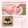 BUMPLYBEE Paraffin Wax Kit - 10 Packs Peach Scent Paraffin Wax Refills with Silicone Brush, Skin Moisturizing, Non-Greasy, Easy-Peeling view 2