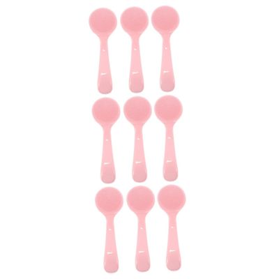 NOLITOY 9pcs Silicone Facial Cleansing Brush for Women Soft Exfoliating Tool for Deep Cleaning and Blackhead Removal for Family and Friends