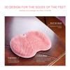 2PCS Shower Foot Scrubber Mat Back Wall Mounted Non-Slip Suction Cups silicone body scrubber for Use in Shower Cups Washer Back Exfoliating Bath Wash Pad Foot Cleaner for Men and Women view 4