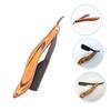 NOLITOY 3pcs Handle Manual for Men Stainless Steel Shaving Tool Travel-friendly Design Comfortable Grip for Grooming Routine for Home and Outdoor Use view 3