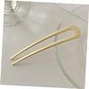 HONMEET 4pcs Safe Material Vintage Hairpin u Shape Hairpin for Women Girls Elegant Bow Decor Easy to Use view 2