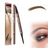 2-in-1 Eyebrow Microblading Pen, 2024 New 3D Waterproof Microblading Eyebrow Pencil Contouring Pen, 4 Fork Tip Magic Eyebrow Pencil, Microblading Eyebrow Pen for Natural Makeup All Day(1pcs) view 1