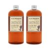 A LA MAISON Lavender Aloe Natural Hand Wash Made with Essential Oils - Biodegradable, Plant-Based, Vegan, Cruelty-Free 33.8 Fl Oz Refill Bottles, 2 Pack view 1