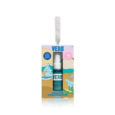 VERB Hydrate Oil, 2 oz - Add Moisture -Increases Shine - Smooth Frizz - Heat Protection for Dry + Frizzy Hair - Amber + Warm Jasmine Scent