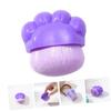 AUTSUPPL Cat Paw Shape Makeup Brush Portable Concealer and Foundation Applicator for Go for Travel and Everyday Use view 3