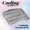 1pc Spa Pillow, Glitter Gel Cooling Bathtub Hot Tub Relaxation Cushion, Accessory Product Woman Gift view 2